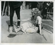 Mary Pickford on the set of M'Liss - 1918