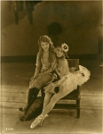 Mary Pickford with Russian ballerina Anna Pavlova - 1925