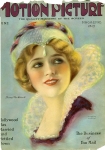 1924 - Cover of <em>Motion Picture</em> magazine