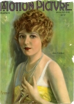 1922  - Cover of <em>Motion Picture</em> magazine