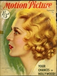 1933 - Cover of <em>Motion Picture</em> magazine