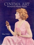 1922 - Cover of <em>Cinema Art</em> magazine