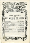 1907 - Theater program -- <em>The Warrens of Virginia</em>