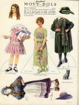 1919 - 1919 - June - Mary Pickford 'Movy-Dols' from <em>Photoplay</em> magazine
