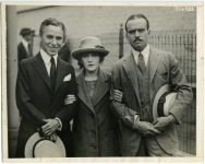 Charlie Chaplin, Mary Pickford and Douglas Fairbanks - 1921 