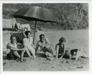 On the beach at Santa Monica - 1925