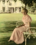 Mary Pickford tinted portrait - 1935