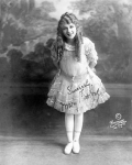 Mary Pickford in costume for The Poor Little Rich Girl - 1917