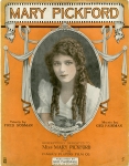 1914 -  Mary Pickford sheet music