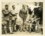 Doug visits the set of Rosita - 1923 