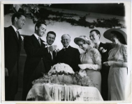 The wedding of Mary Pickford and Buddy Rogers - 1937 