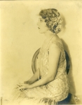 Mary Pickford in profile by Spurr - 1924