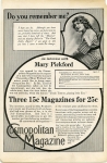 1913 - <em>Cosmopolitan</em> magazine advertisement