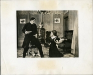 Mary Pickford and Arthur Johnson in To Save Her Soul, a Biograph short - 1909