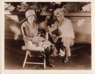 rb531 - Mary & Director Sam Taylor with pots on their heads, My Best Girl, 1927