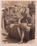 rb574 - Mary holds Little Mary Louise Miller, Sparrows 1926