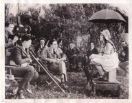 rb596 - Mary under umbrella & staff, Through the Backdoor 1921