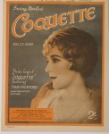 rb456 - Coquette Waltz Song 1929 UK Cover