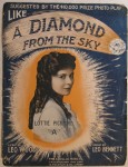 rb487 - Like a Diamond From the Sky 1915 Cover