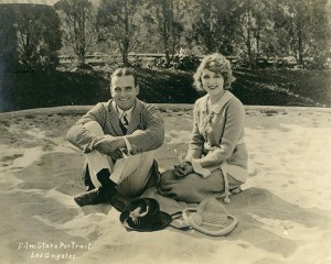 Mary and Doug at Pickfair, 1920