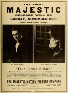 Magazine ad for The Courting of Mary