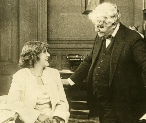 Mary Pickford and David Belasco