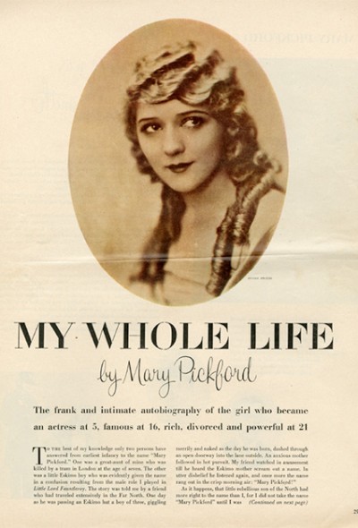 McCall’s 1954 – My Whole Life