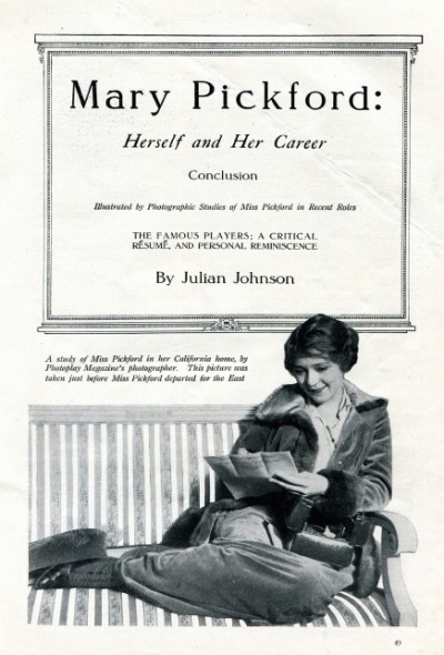 Photoplay February 1916 – Herself and Her Career Pt 4