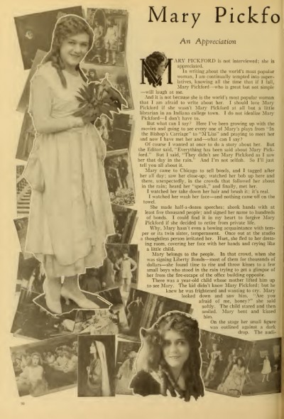 Photoplay July 1918 – Mary Pickford, the Girl