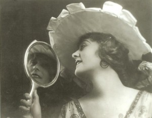 Frances Marion modeling in San Francisco 