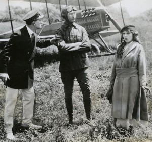 Douglas Gerrard, Glenn Martin and Mary Pickford