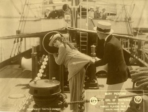 Mary and Jack Pickford on the Spreckles yacht