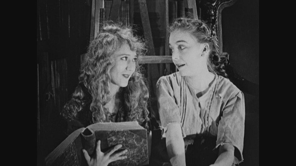 ZaSu and Mary Pickford in A Little Princess
