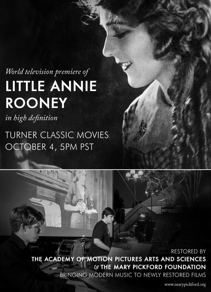 Little Annie Rooney on Turner Classic Movies – Oct 4, 5PM PST