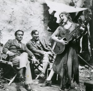 Rosita - Doug, Lubitsch, and Mary on set