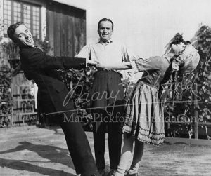 Charlie Chaplin, Douglas Fairbanks, and Mary Pickford