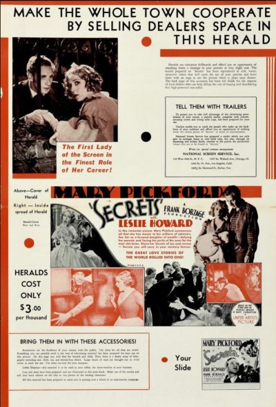 Secrets (1933)