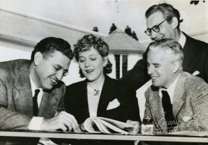 mw Pickfair Mary with Chaplin, Korda, and Selznick