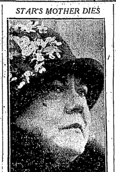 The Globe Toronto March 1928 – Charlotte Pickford Death Announcement