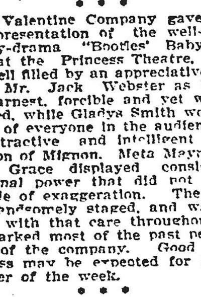 The Globe Toronto January 1901 – Review