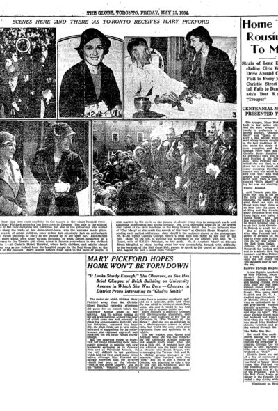 The Globe Toronto May 1934