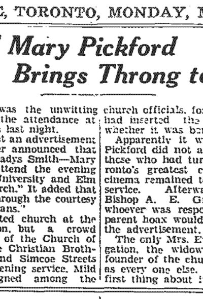 The Globe Toronto May 1934