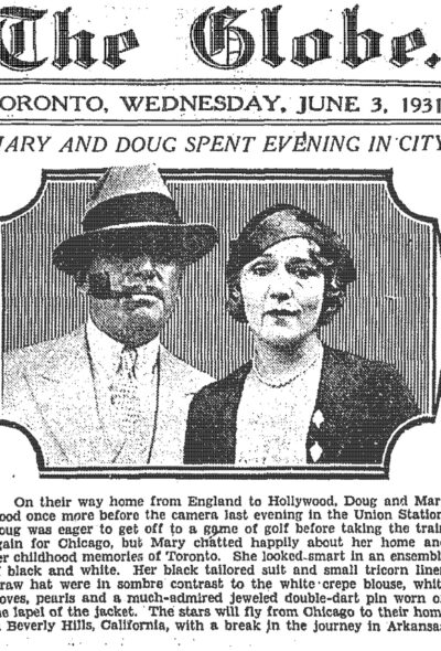 The Globe Toronto June 1931